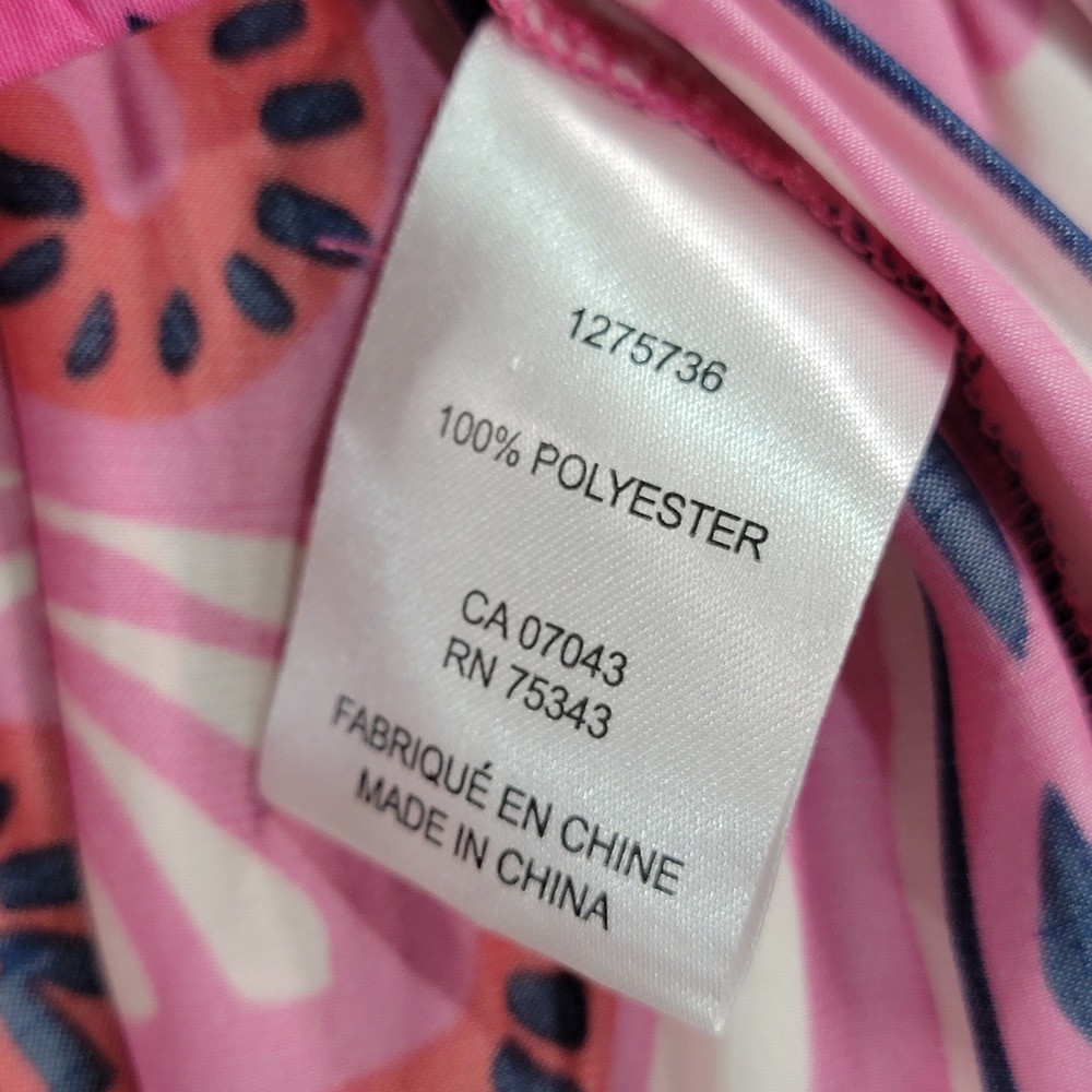 Joie Womens Pink Cream Medallion Scarf Print Sleeveless Pleated Blouse Small - Picture 3 of 6